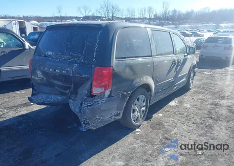 2014 Dodge Grand Caravan Se из США, поврежденный, VIN 2C4RDGBG0ER330653